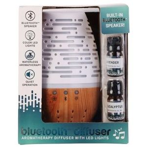 Aroma Diffuser LED Light with Bluetooth speaker